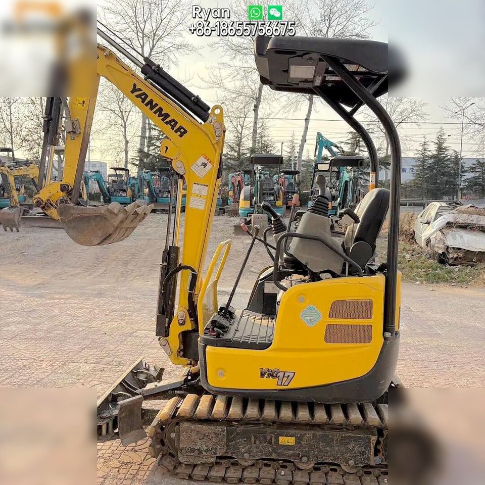 2021 Yanmar VIO 17 mini excavator, side profile view 2021 Yanmar VIO 17 mini excavator, side profile view