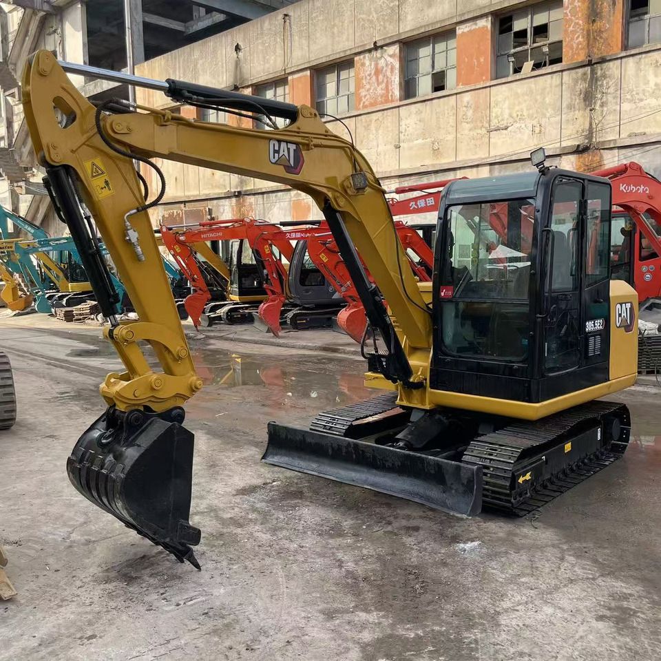2023 Caterpillar 305.5E2 mini excavator, side view