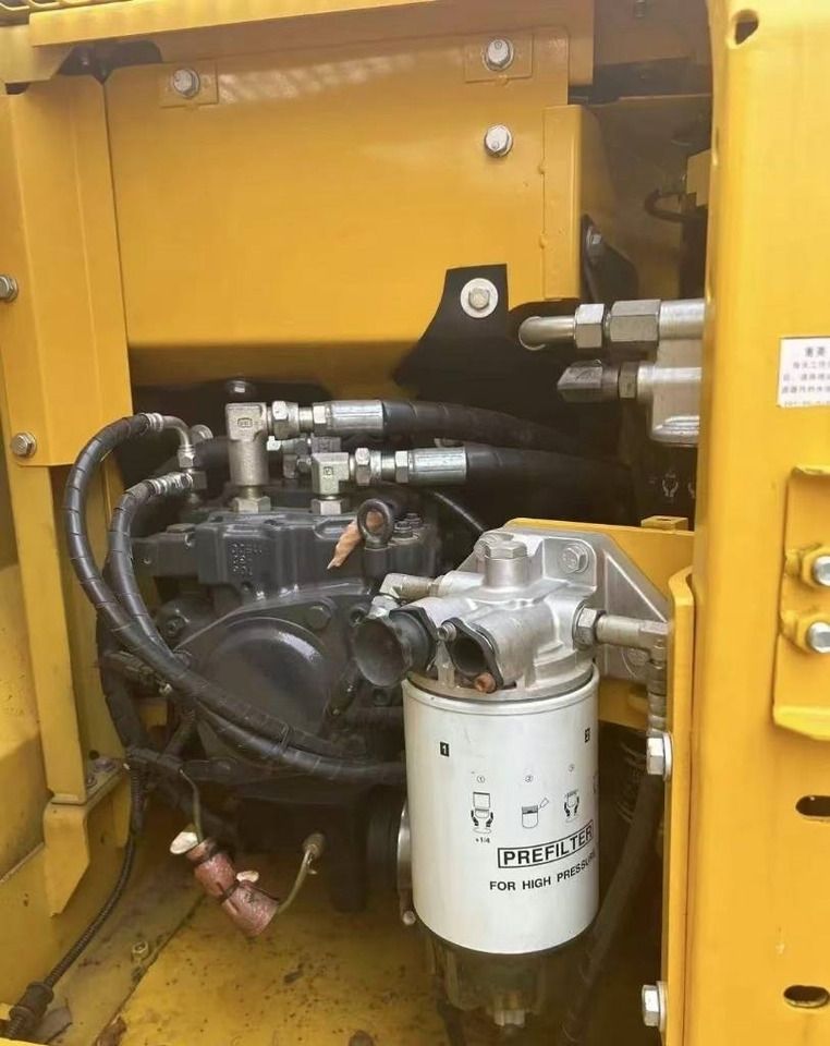 2024 Komatsu PC110 crawler excavator engine compartment detail 2024 Komatsu PC110 crawler excavator engine compartment detail