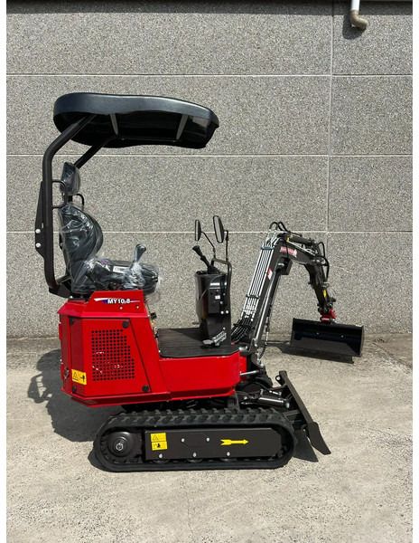 2025 Rhinoceros MY10-9 mini excavator, side view