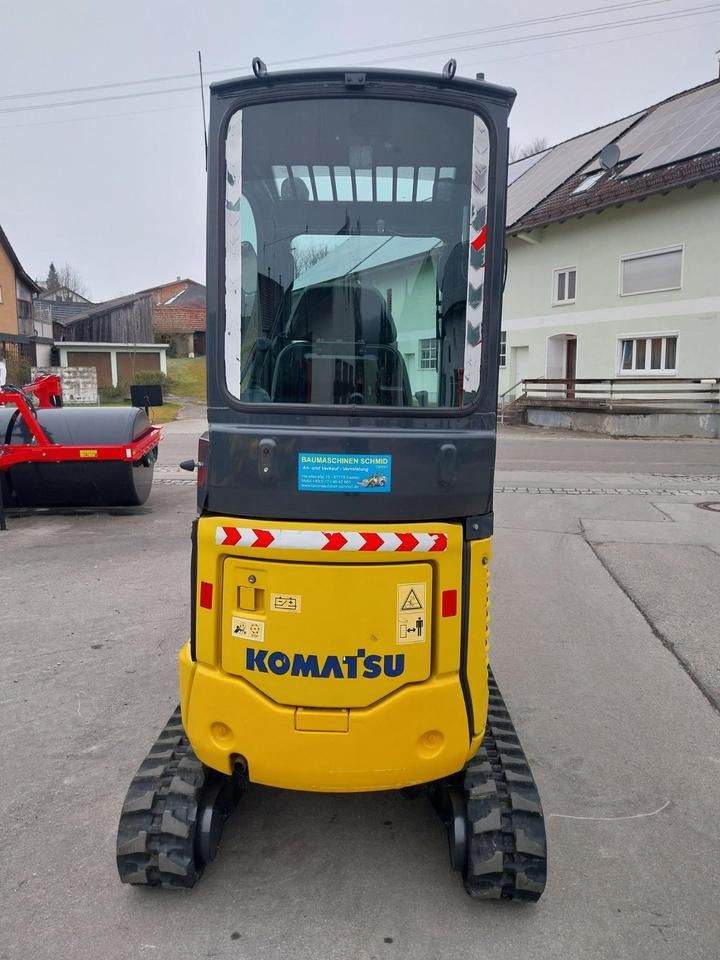 2019 Komatsu PC16 mini excavator rear view 2019 Komatsu PC16 mini excavator rear view