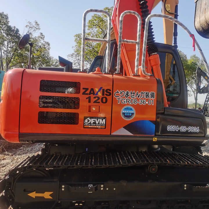 2020 Hitachi Zaxis 120 crawler excavator side view