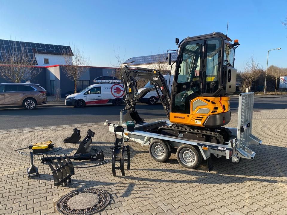 Mini escavatore Berger Kraus BK2000NKSR