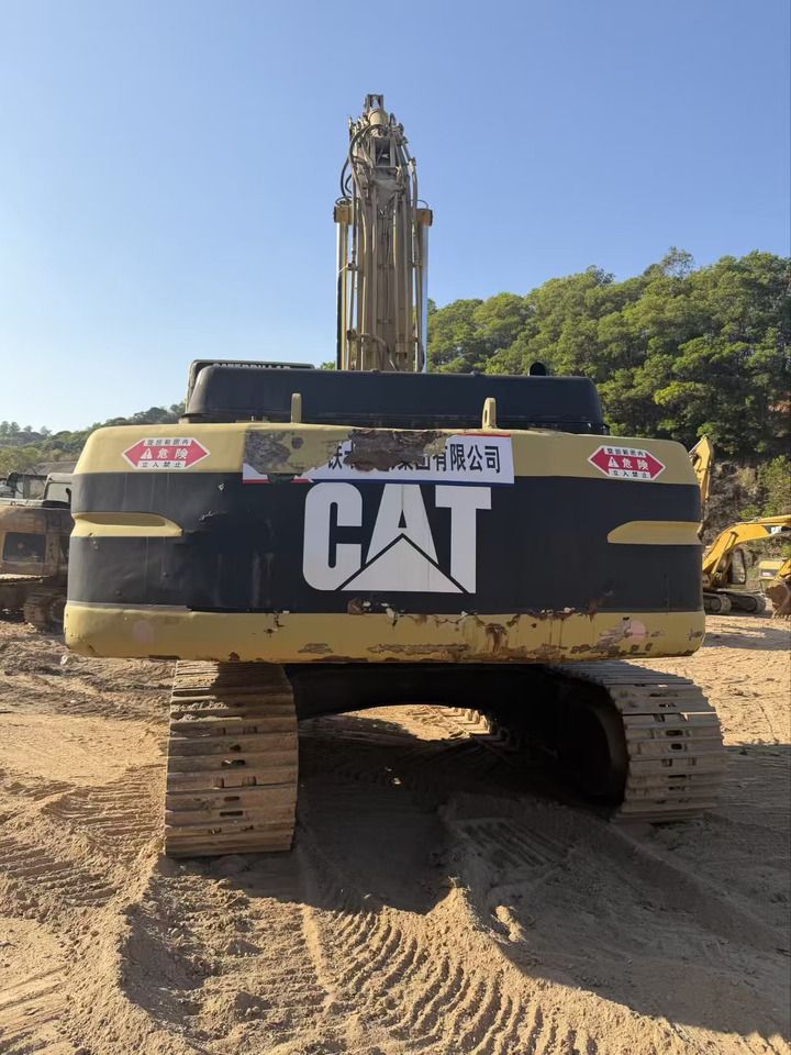 2023 Caterpillar 325B crawler excavator, rear view