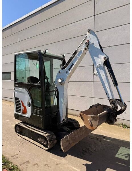 2022 Bobcat E19 mini excavator, side view 2022 Bobcat E19 mini excavator, side view