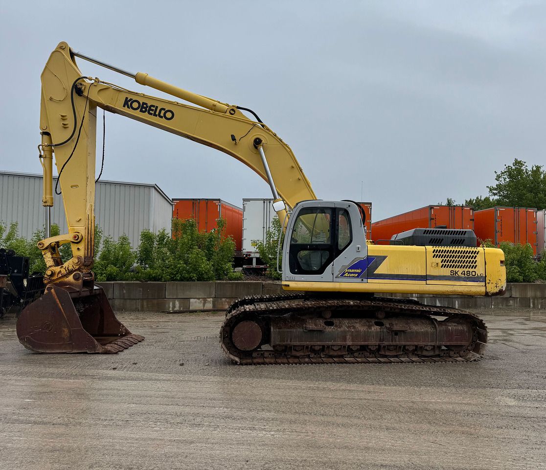 2006 Kobelco SK480LC crawler excavator side view