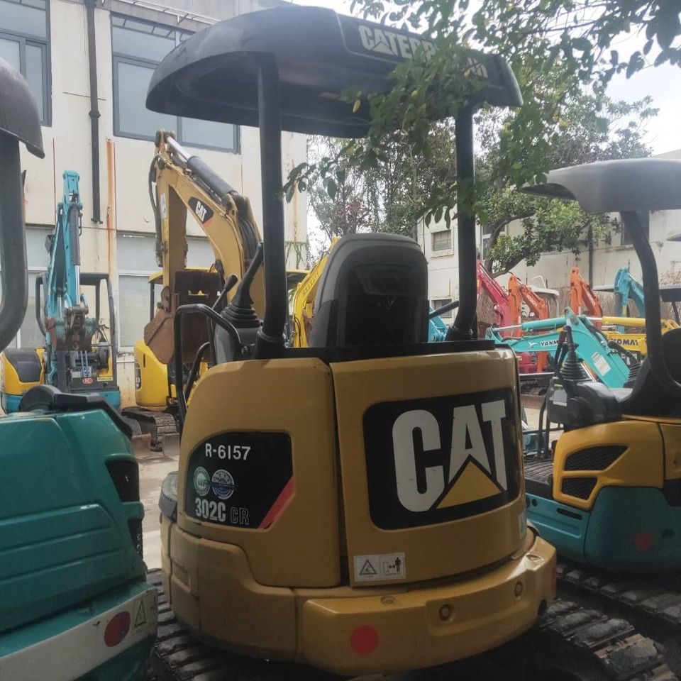 2023 Caterpillar 302C CR mini excavator rear view 2023 Caterpillar 302C CR mini excavator rear view