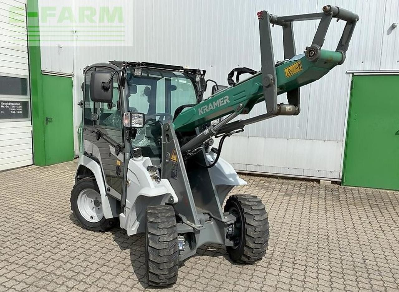 2022 Kramer KL12.5 mini excavator, front three-quarter view