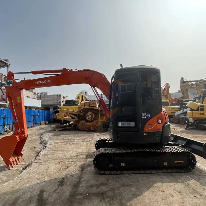 2020 Hitachi ZX55UR crawler excavator, side profile view 2020 Hitachi ZX55UR crawler excavator, side profile view