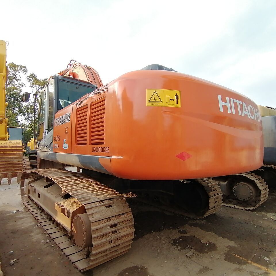 2023 Hitachi ZX350H-3 excavator, rear three-quarter view 2023 Hitachi ZX350H-3 excavator, rear three-quarter view