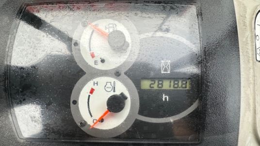 2019 Komatsu PC26MR-3 mini excavator instrument cluster
