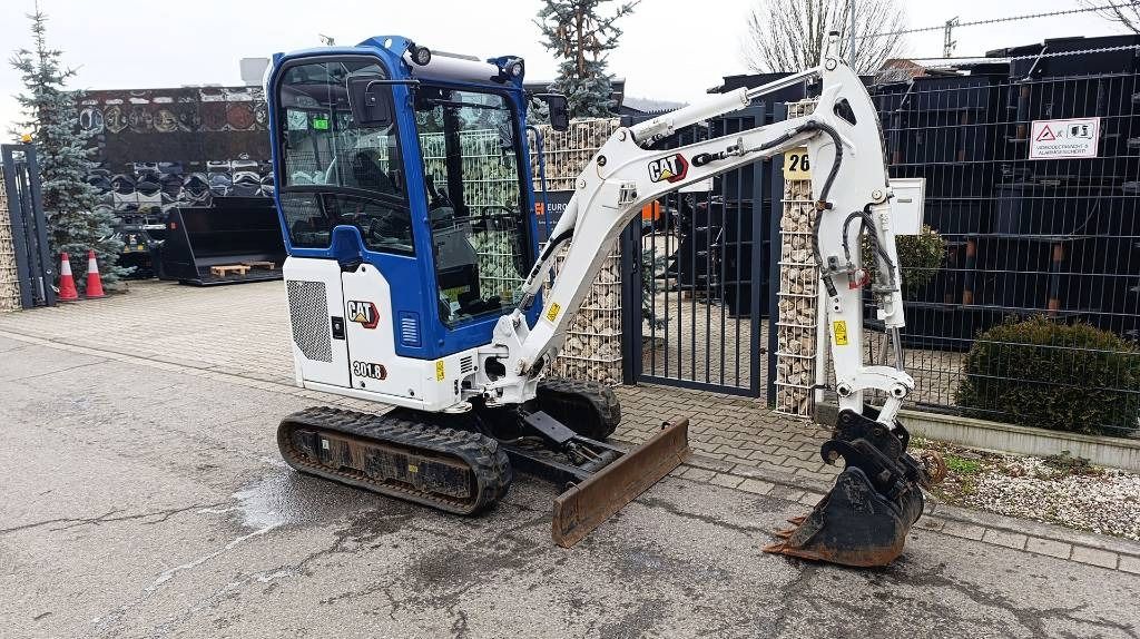 2022 Caterpillar 301.8 mini excavator, side view