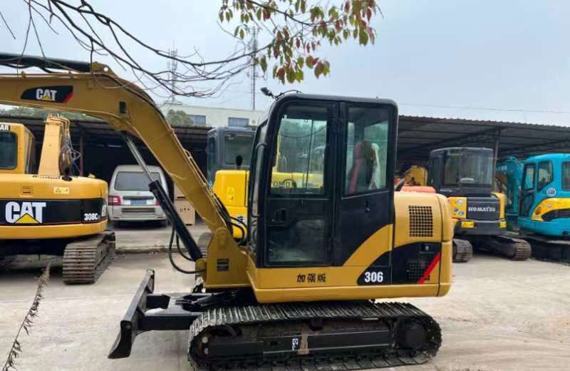 2021 Caterpillar 306D crawler excavator side view 2021 Caterpillar 306D crawler excavator side view