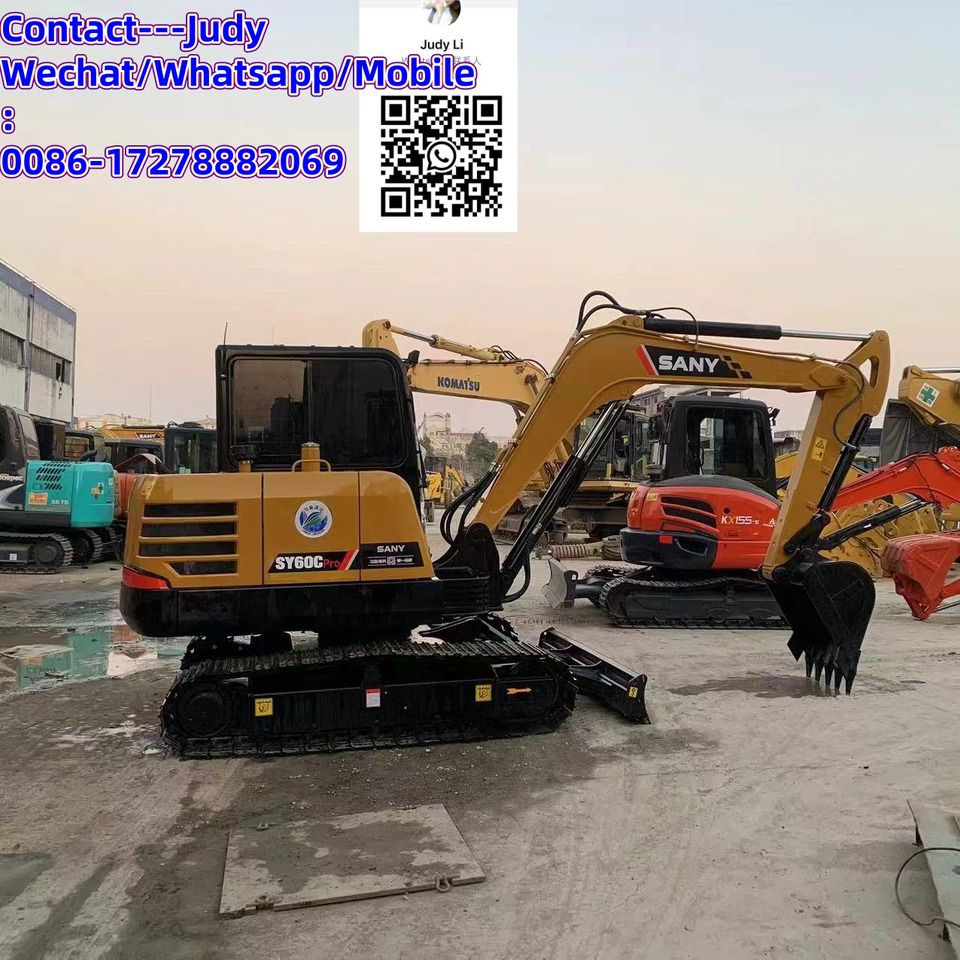 2024 Sany SY60C Pro mini excavator, side view 2024 Sany SY60C Pro mini excavator, side view