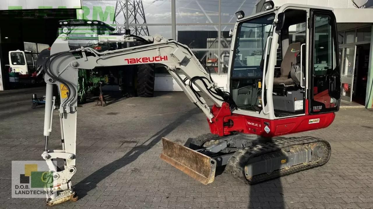 2018 Takeuchi TB230 V3 mini excavator, side view 2018 Takeuchi TB230 V3 mini excavator, side view