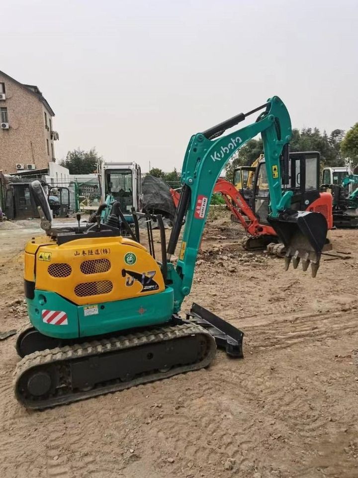 2020 Kubota U17 mini excavator, side view
