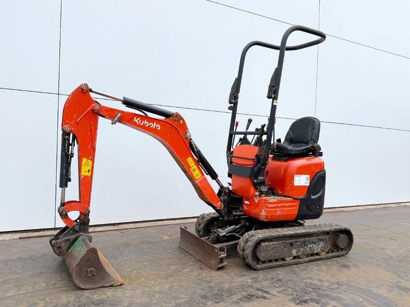 2019 Kubota U10-3 mini excavator, side view