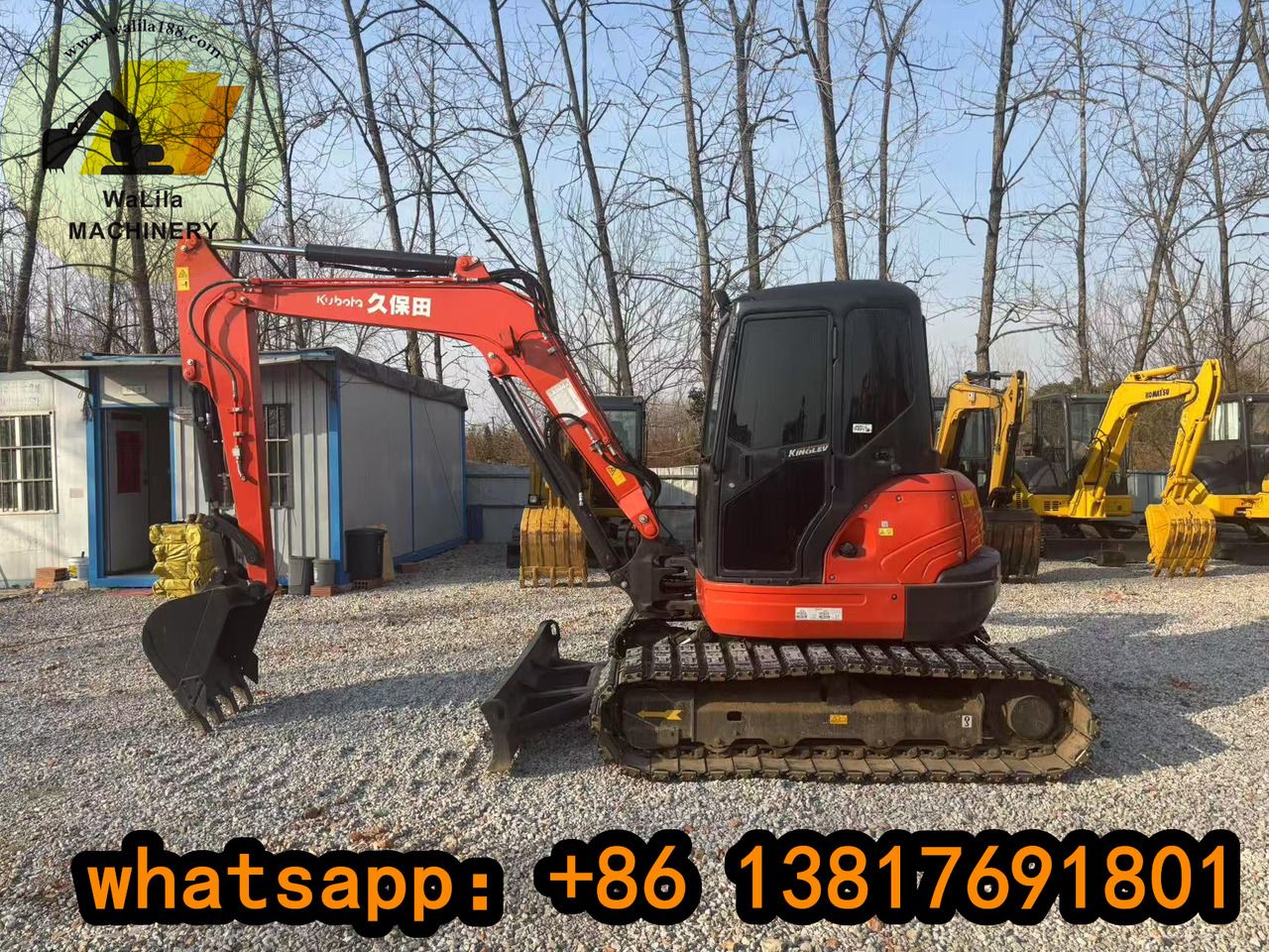 2023 Kubota KX161 mini excavator side view 2023 Kubota KX161 mini excavator side view