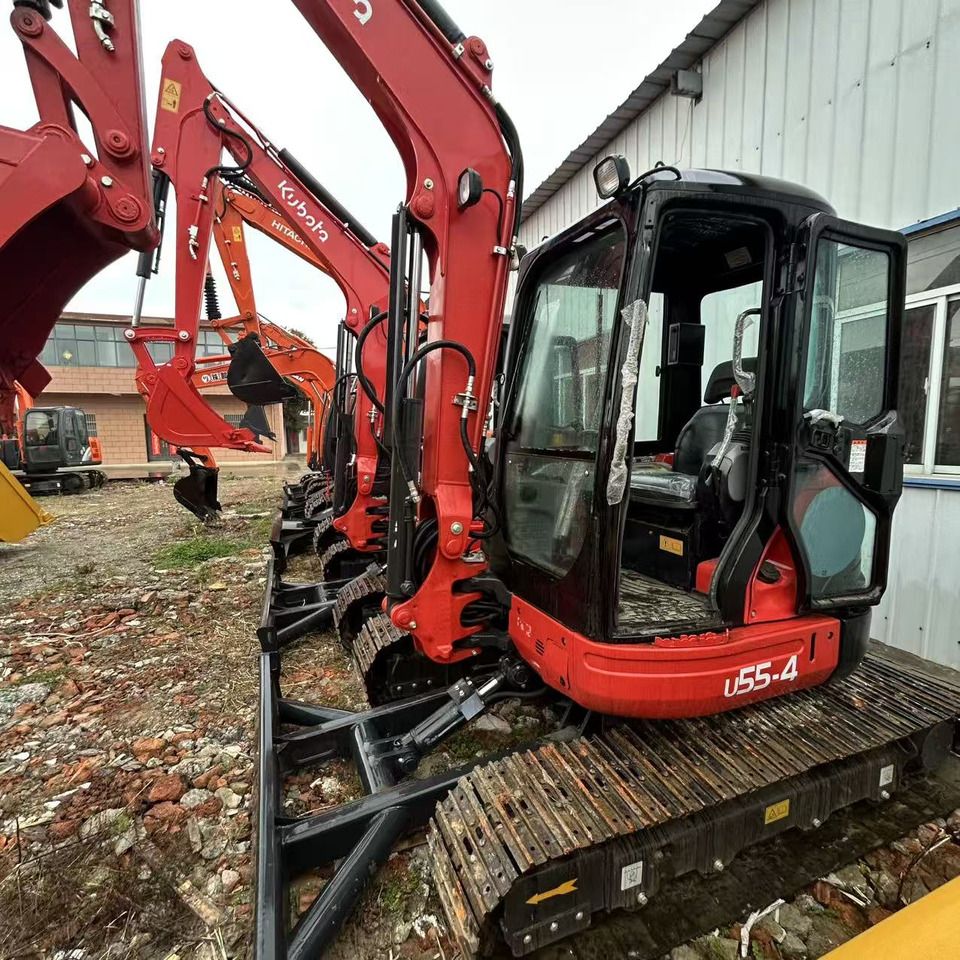 2023 Kubota U55-4 mini excavator, side view