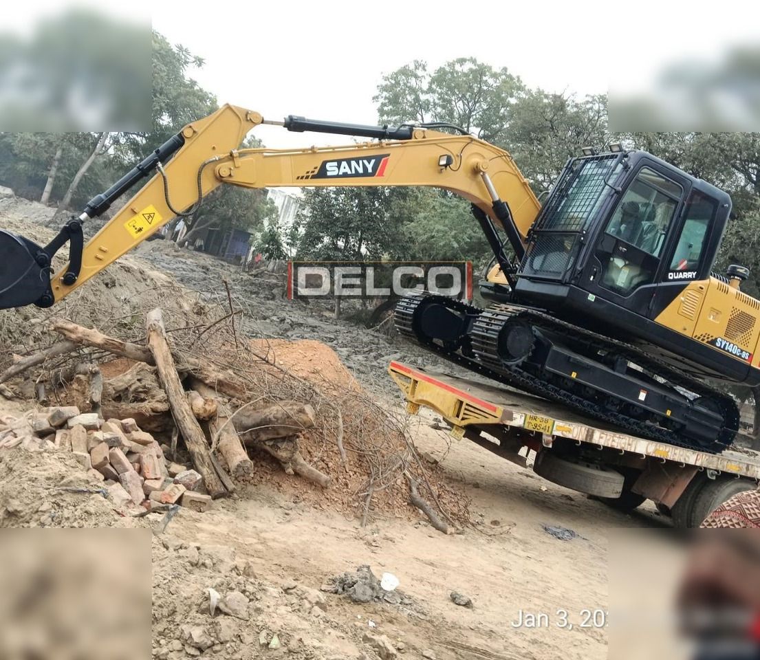2026 Sany SY140C-9S crawler excavator side view