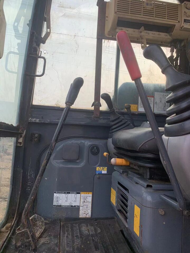 2024 Kobelco SK55SR-5 excavator interior view 2024 Kobelco SK55SR-5 excavator interior view
