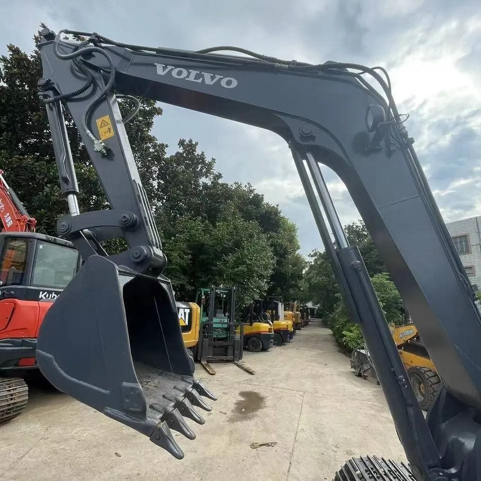 2024 Volvo EC55D mini excavator boom and bucket view 2024 Volvo EC55D mini excavator boom and bucket view