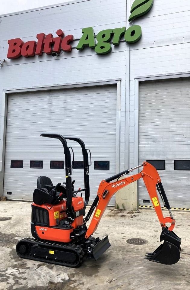 2024 Kubota U10-5 mini excavator, side view 2024 Kubota U10-5 mini excavator, side view