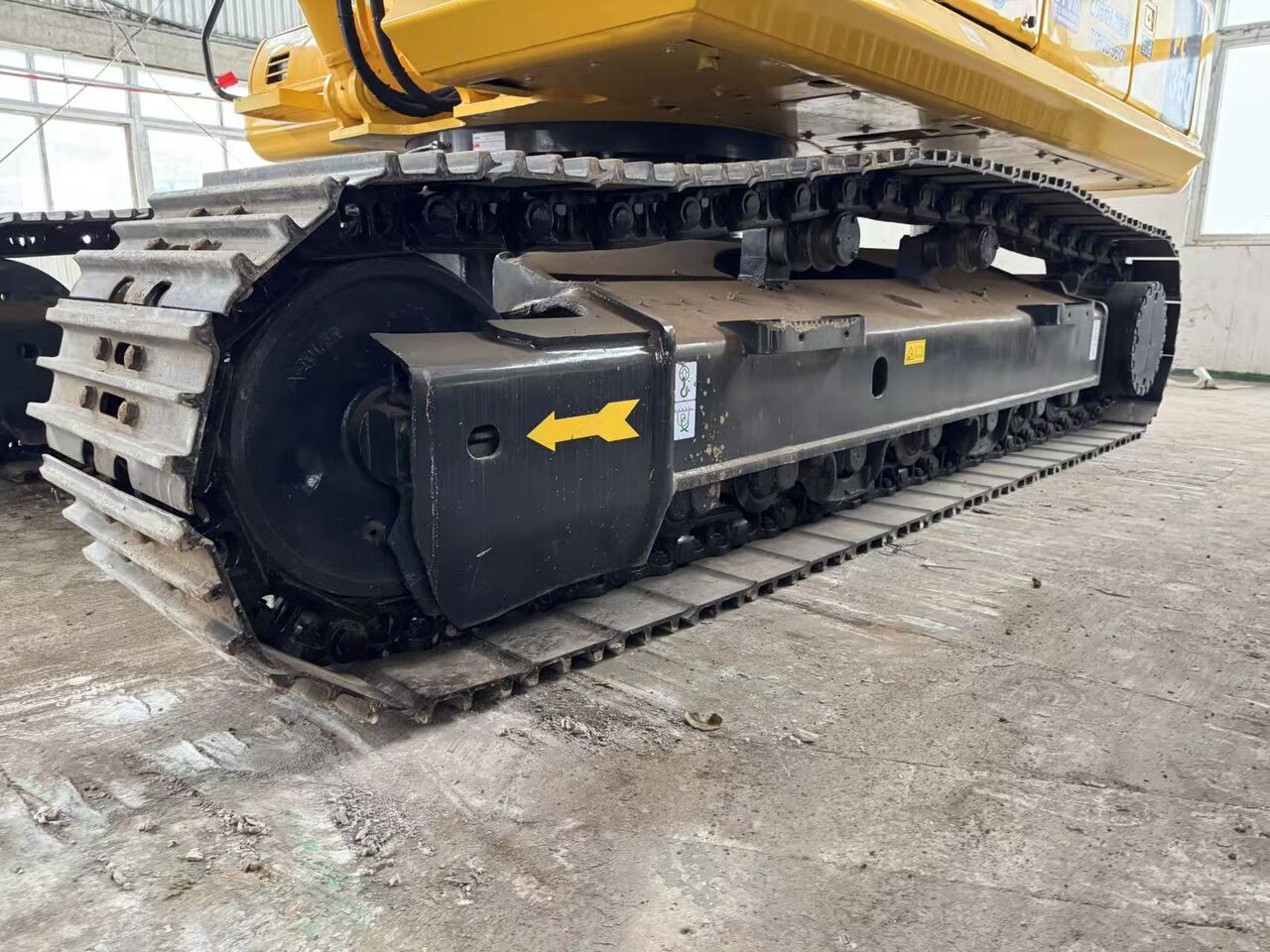 2024 Komatsu PC360 crawler excavator undercarriage view