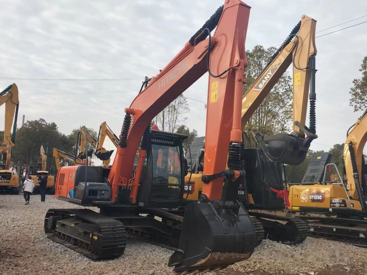 Hitachi ZX120 Raupenbagger Hitachi ZX120 Raupenbagger