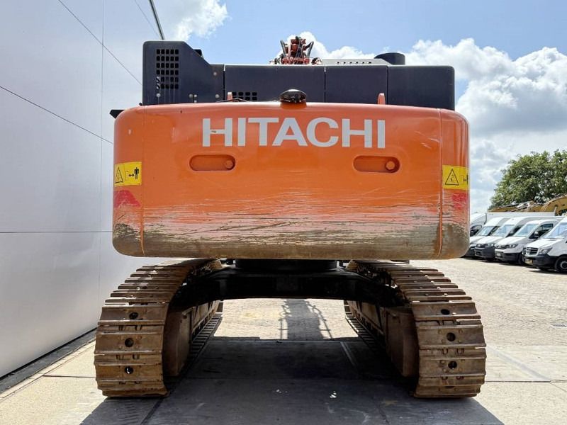 2018 Hitachi ZX490LCH-6 crawler excavator, rear view