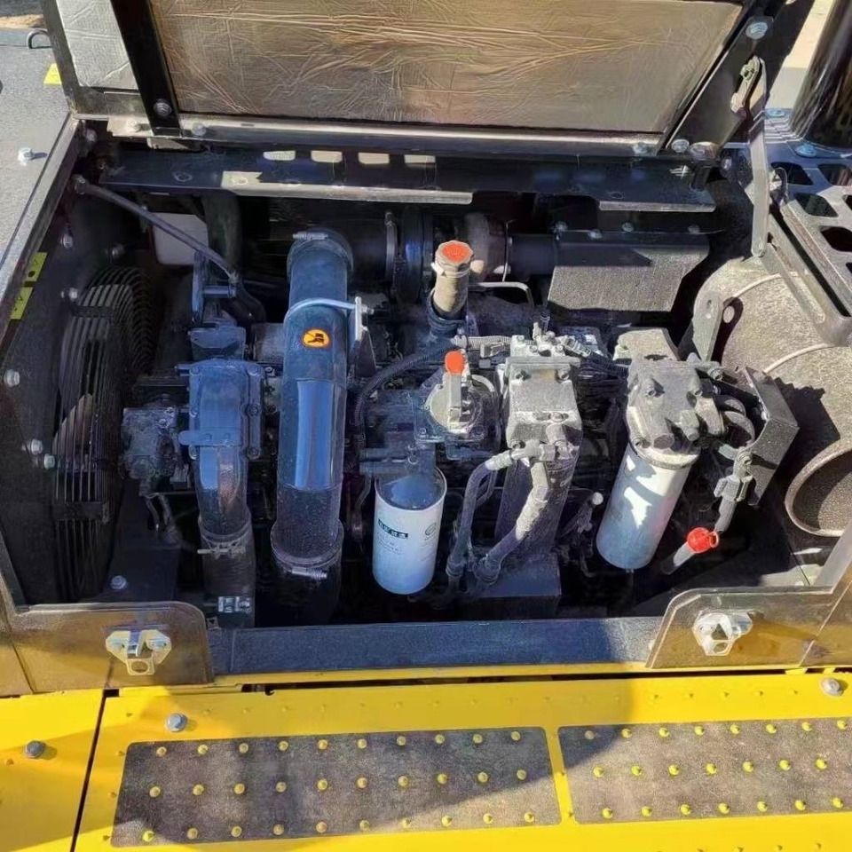 2023 Komatsu PC450 crawler excavator engine compartment view
