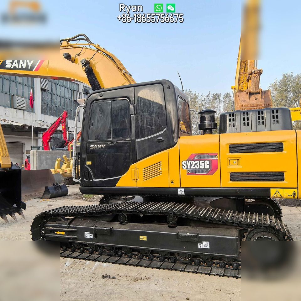 2024 Sany SY235C crawler excavator, side profile view 2024 Sany SY235C crawler excavator, side profile view