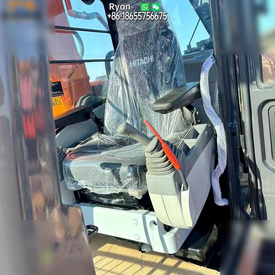 2020 Hitachi ZX350H-3G crawler excavator interior cab view 2020 Hitachi ZX350H-3G crawler excavator interior cab view