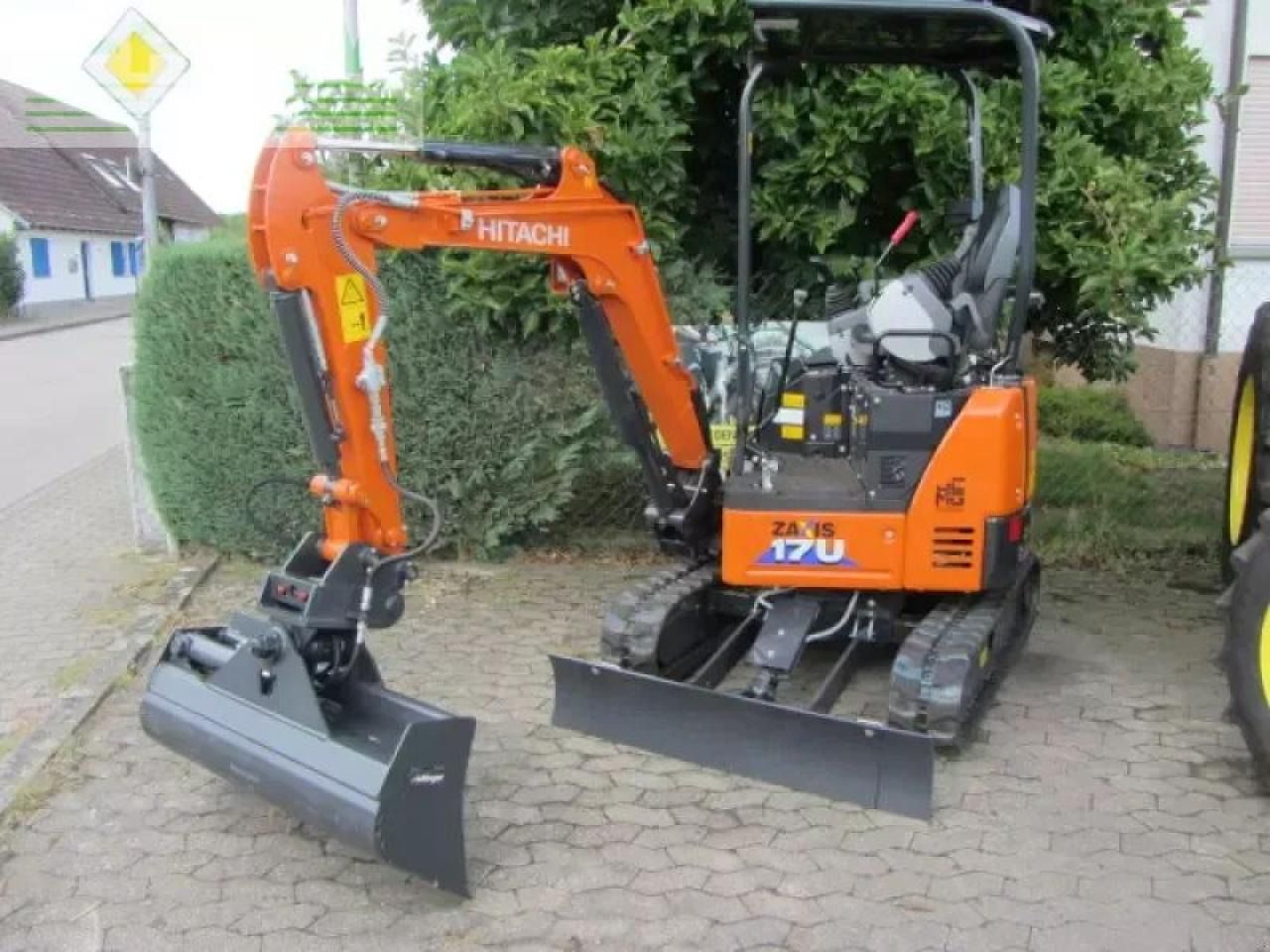 2022 Hitachi Zaxis 17U mini excavator, side view