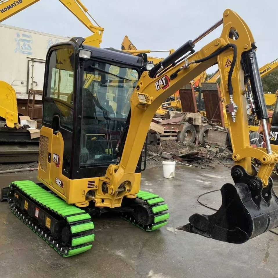 2024 Caterpillar 302CR mini excavator, front three-quarter view 2024 Caterpillar 302CR mini excavator, front three-quarter view