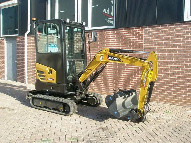 2022 Sany SY18C mini excavator, side view 2022 Sany SY18C mini excavator, side view