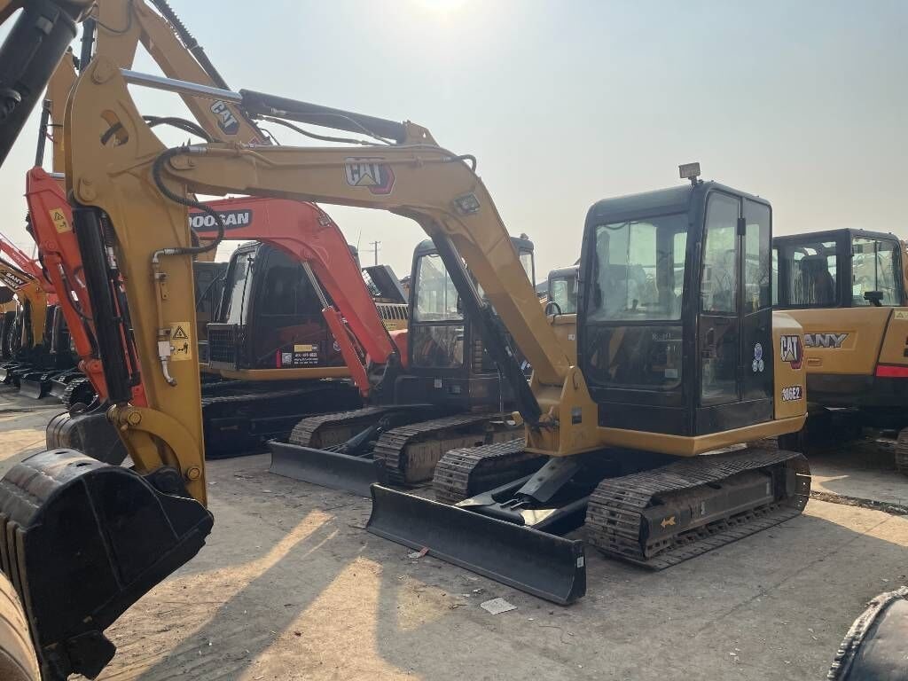 2025 Caterpillar 306E2 mini excavator, side profile view