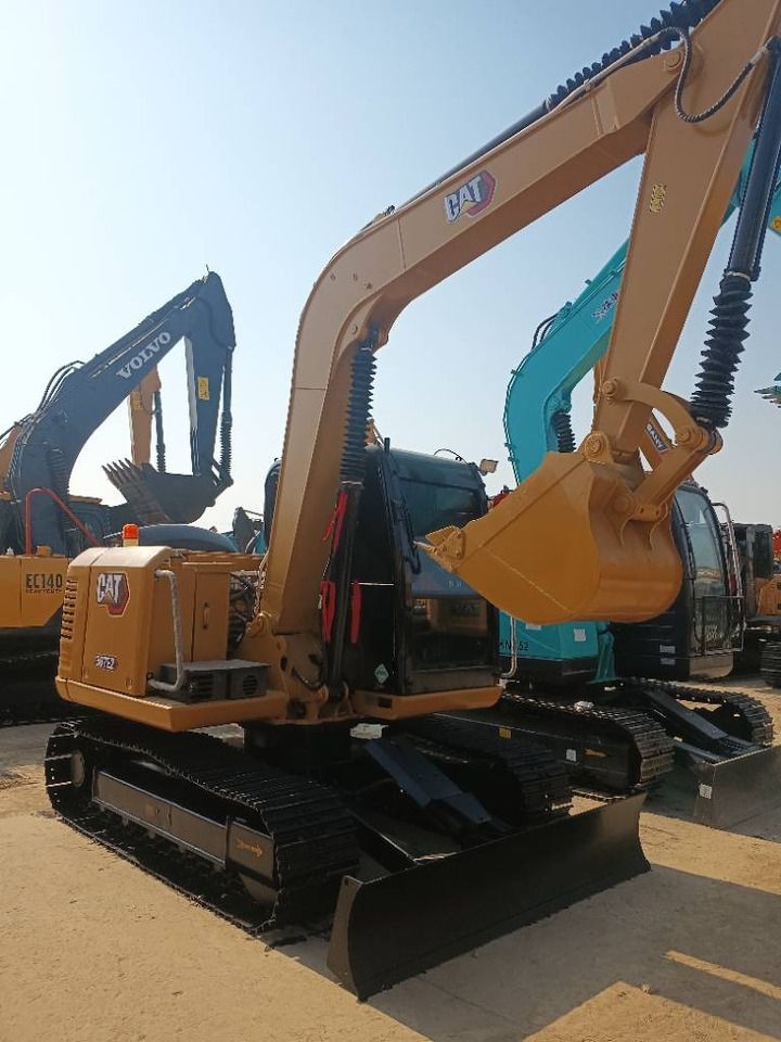 2025 Caterpillar 307E2 mini excavator, side view 2025 Caterpillar 307E2 mini excavator, side view