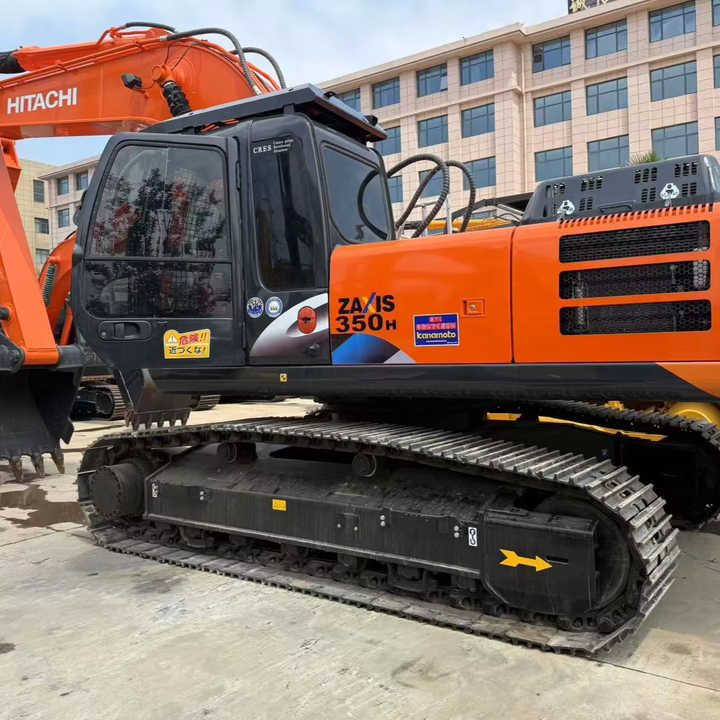 2022 Hitachi Zaxis 350H crawler excavator side view