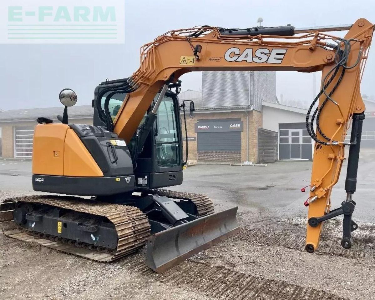 2023 CASE CX85D SR mini excavator side view 2023 CASE CX85D SR mini excavator side view