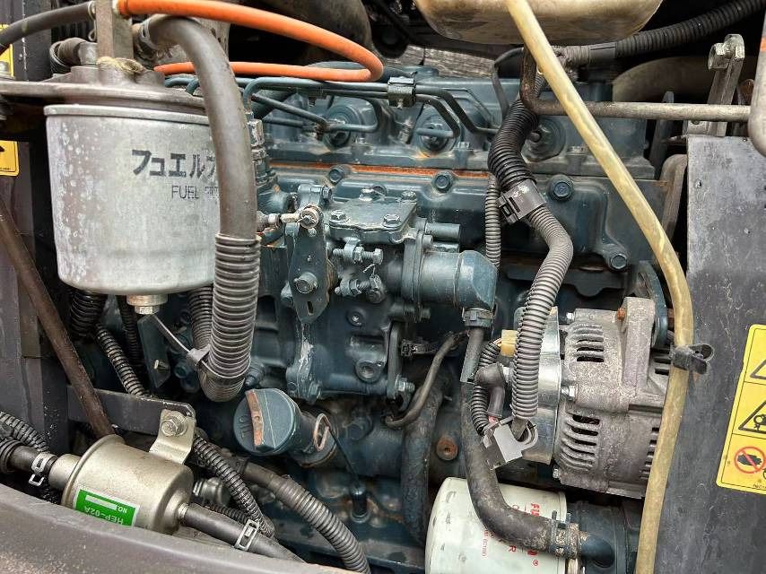 2022 Kubota KX163 mini excavator engine bay view 2022 Kubota KX163 mini excavator engine bay view