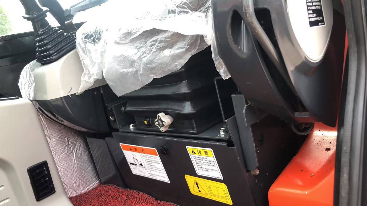 2019 Kubota U55 Mini Excavator interior cab view 2019 Kubota U55 Mini Excavator interior cab view