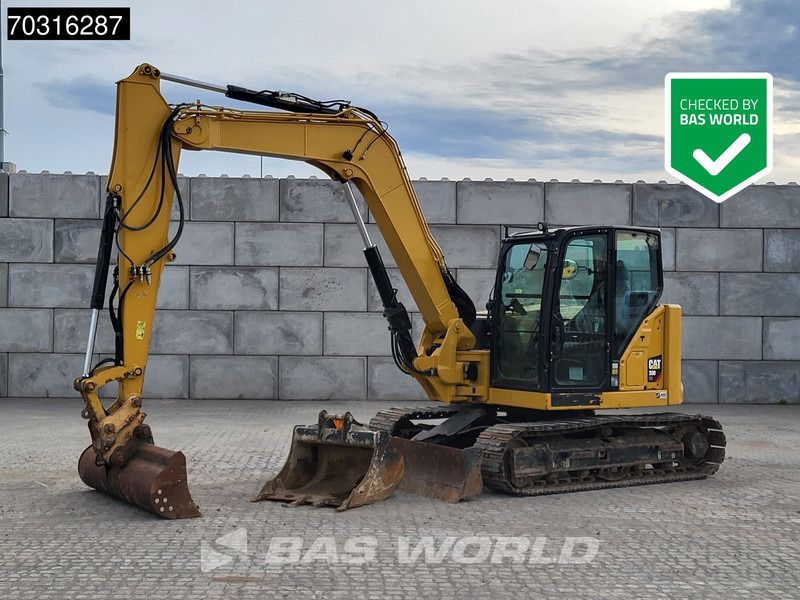2019 Caterpillar 308 mini excavator side view 2019 Caterpillar 308 mini excavator side view