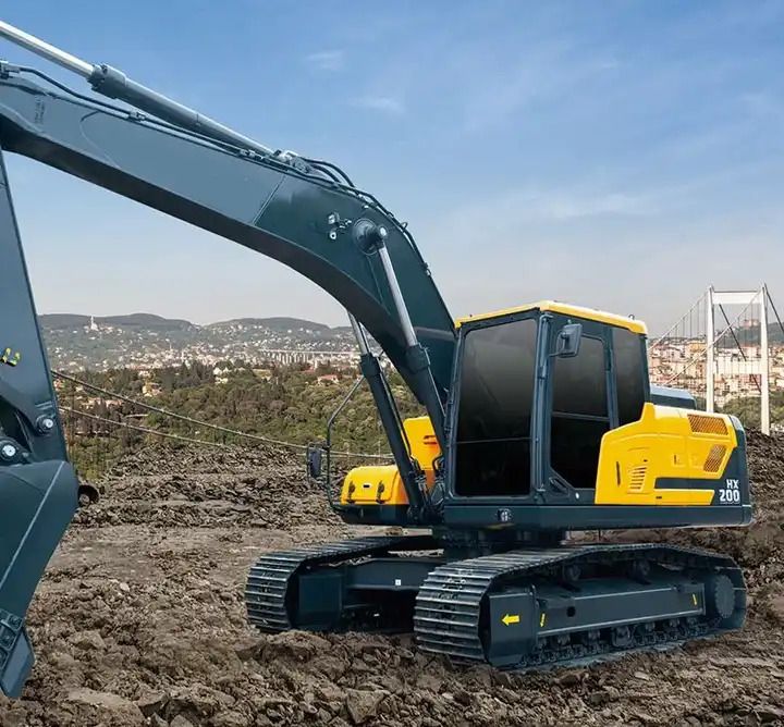 2024 Hyundai HX 200 crawler excavator side view
