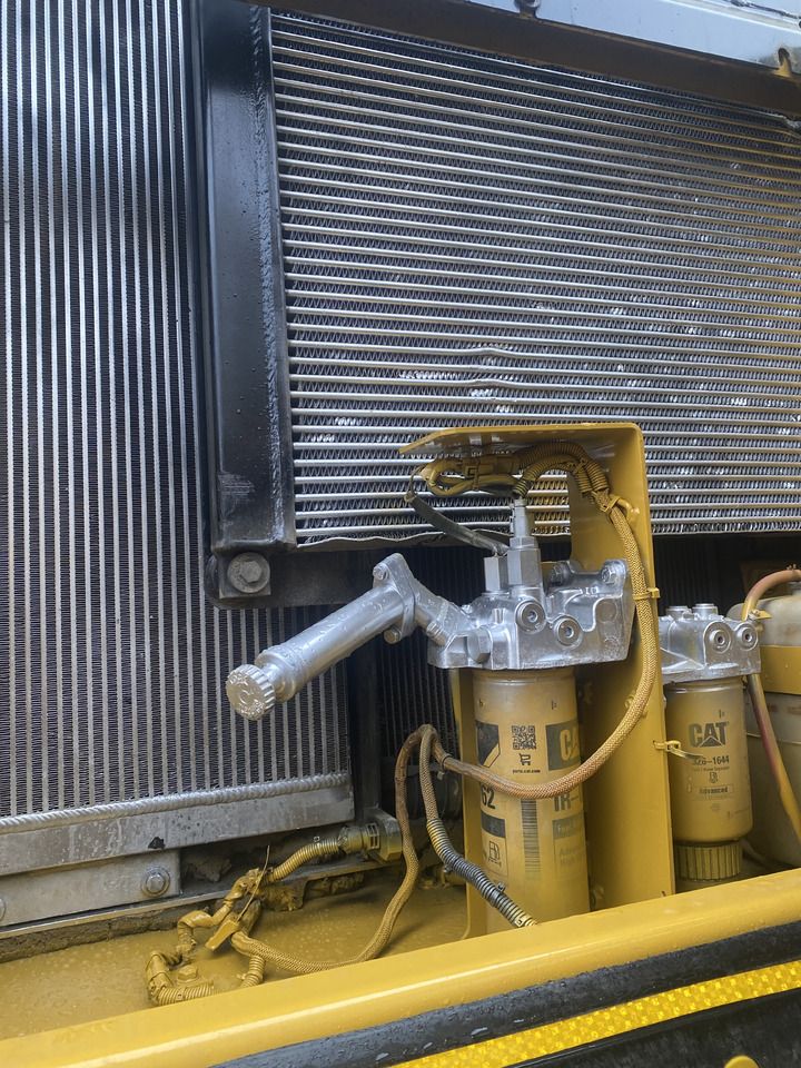 2021 Caterpillar 336D excavator engine compartment detail