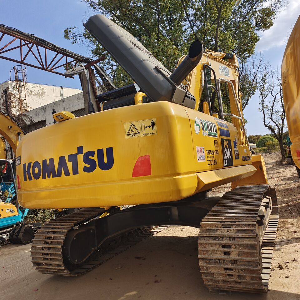 2025 Komatsu PC240LC-7 crawler excavator rear view