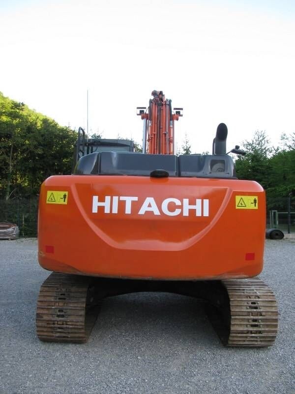 2017 Hitachi ZX210LC-6 crawler excavator rear view 2017 Hitachi ZX210LC-6 crawler excavator rear view