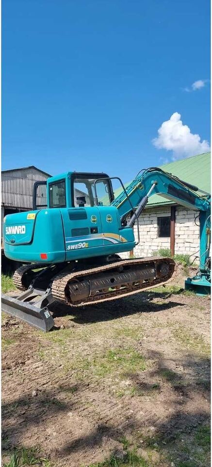 2022 Sunward SWE90E crawler excavator, rear three-quarter view 2022 Sunward SWE90E crawler excavator, rear three-quarter view