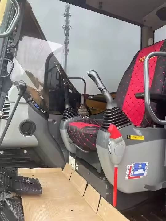 2023 Komatsu PC70-8 mini excavator interior view