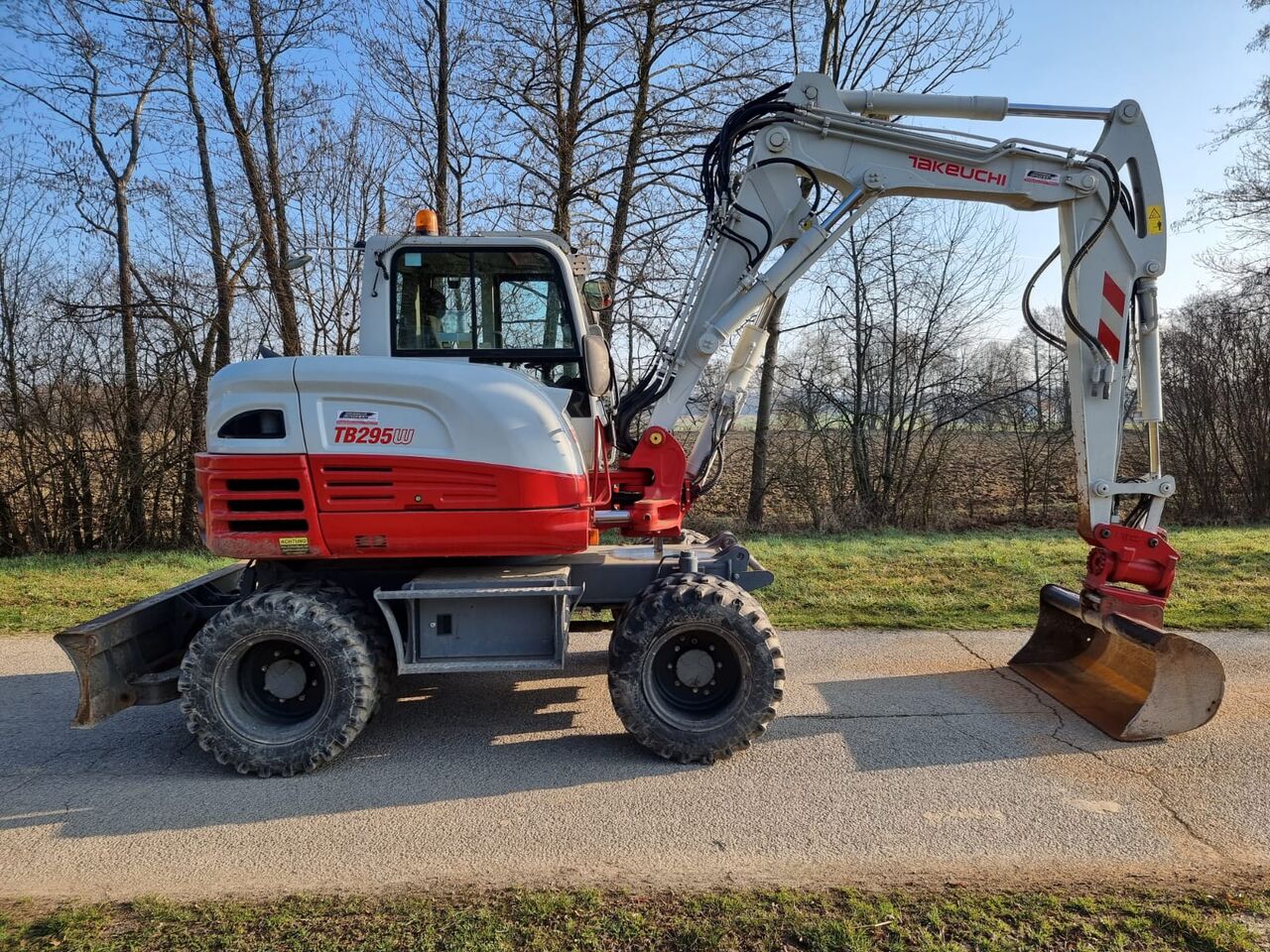 2020 Takeuchi TB295W wheel excavator side view 2020 Takeuchi TB295W wheel excavator side view